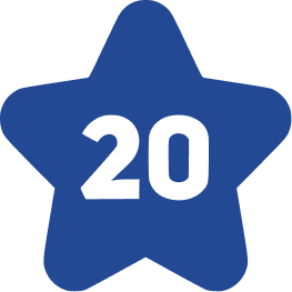 +20 anos de experiência.