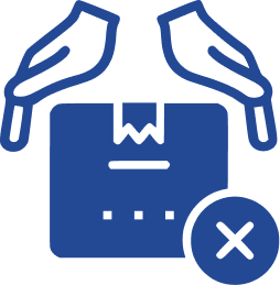 Sem empurrar produto.